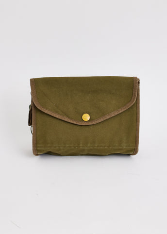 Canvas Army Lunch Box Bag