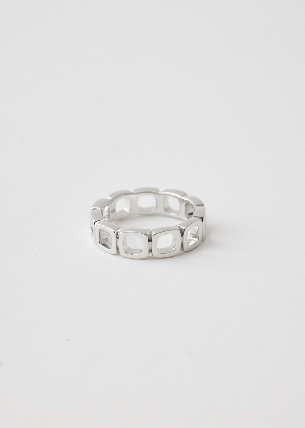 Cushion Band Open Ring