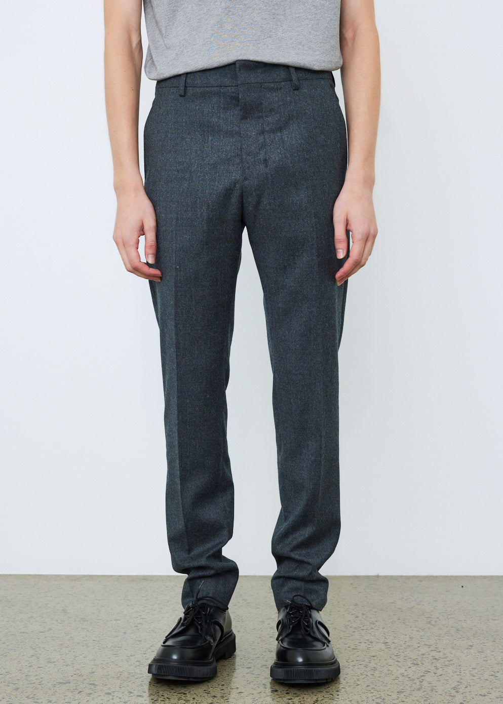 Cigarette Fit Trousers