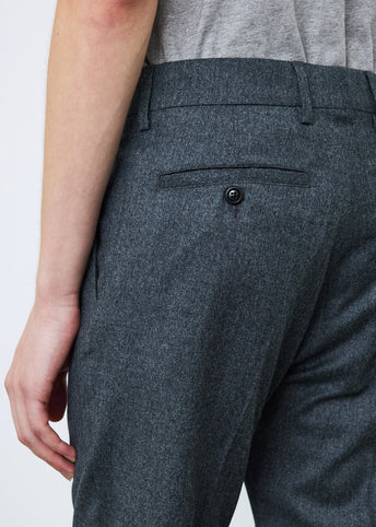 Cigarette Fit Trousers