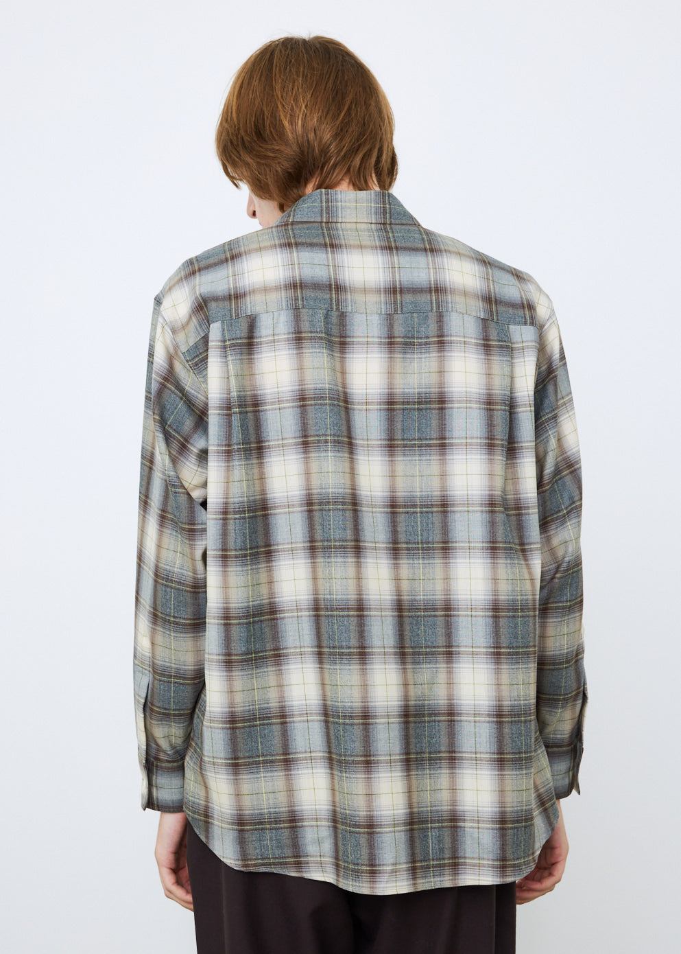 Super Light Wool Check Shirt