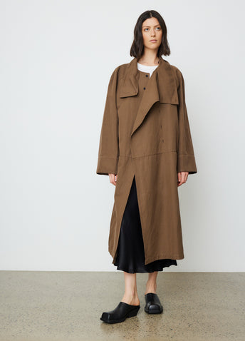 Lemaire on sale asymmetrical coat