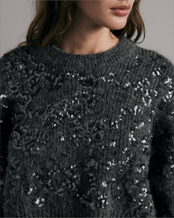 Liza Sequin Sweater