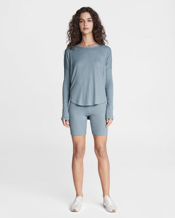 The Knit Rib Long-Sleeve Top