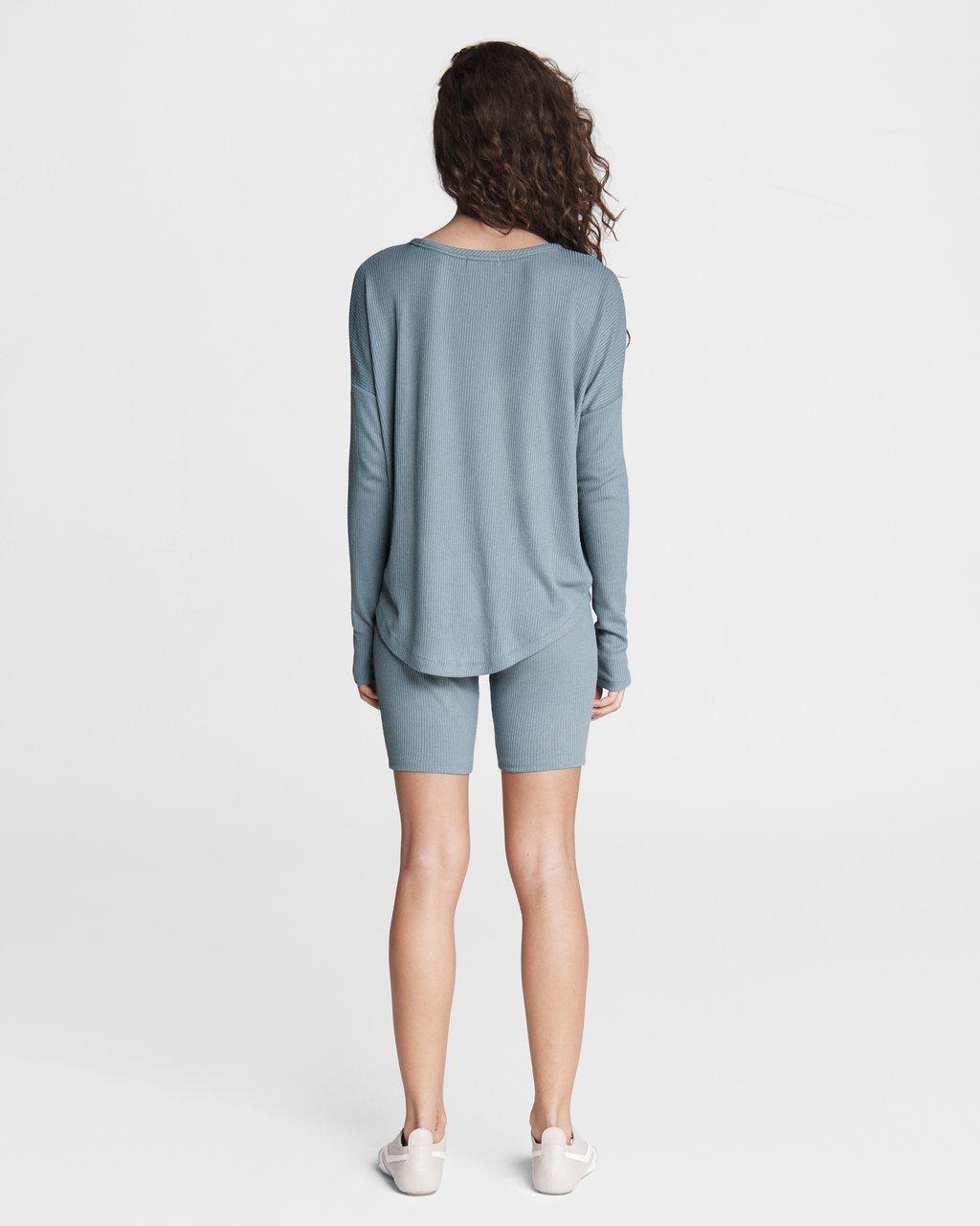 The Knit Rib Long-Sleeve Top