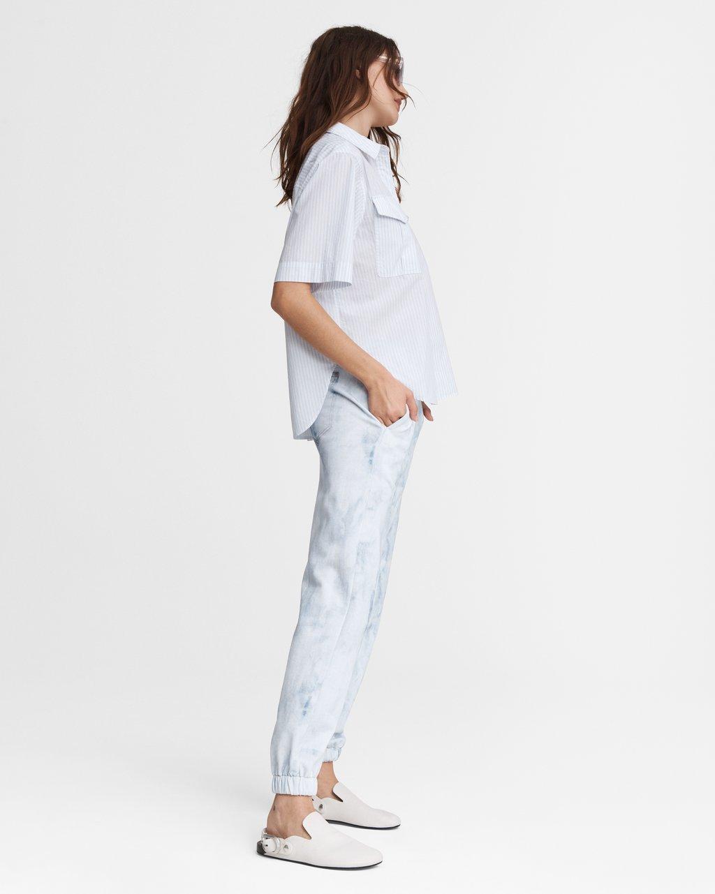 Florian Cropped Short-sleeve Shirt