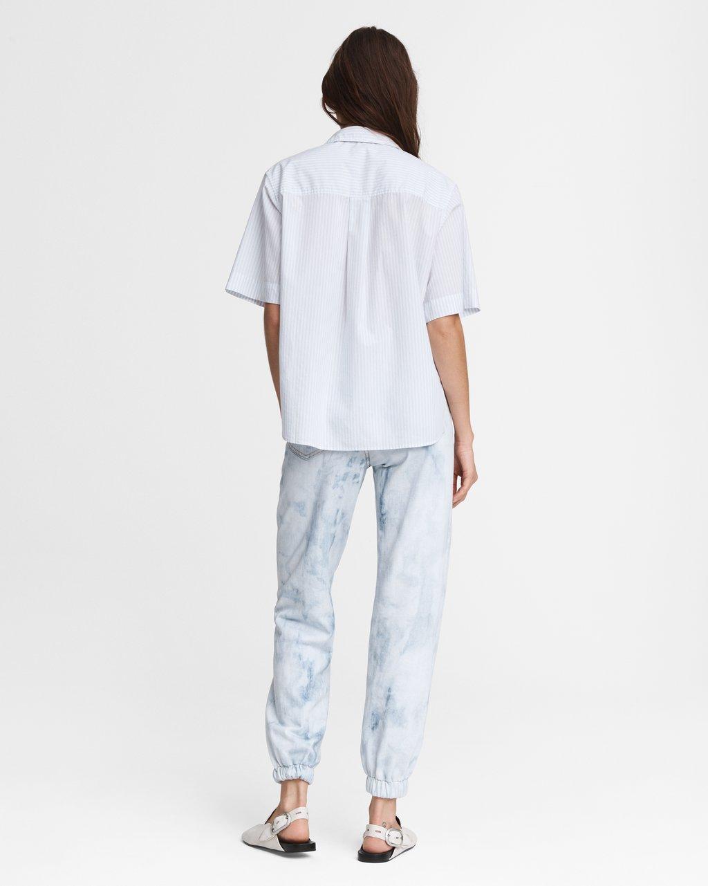 Florian Cropped Short-sleeve Shirt