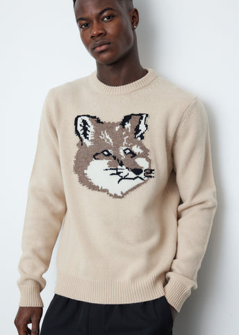 Big Fox Head Classic Pullover