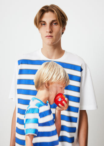 JW ANDERSON BOY WITH APPLE OVERSIZED TEE