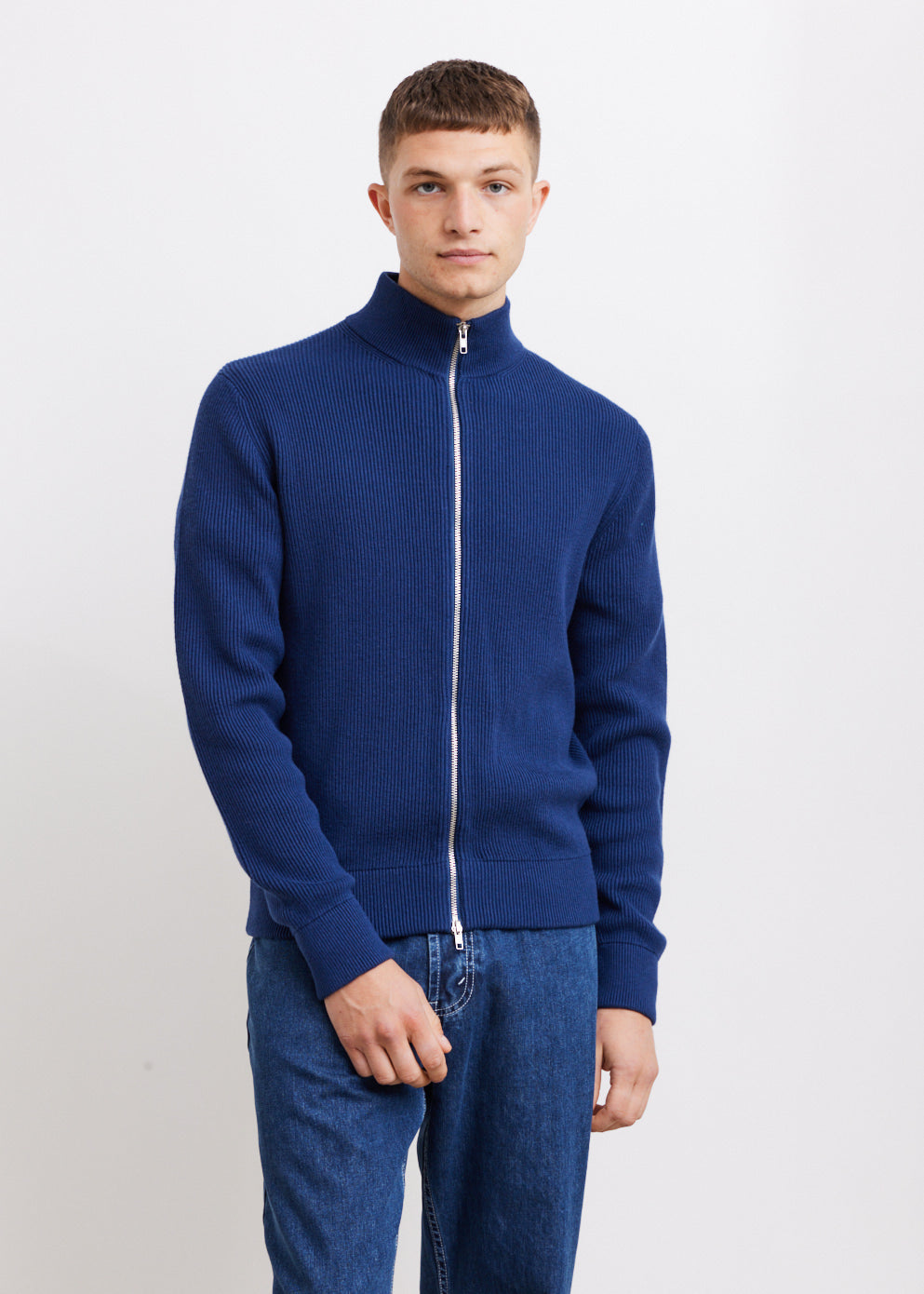 Caleb Zip Through Knit