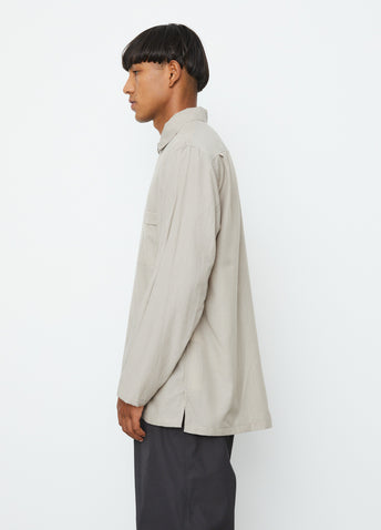 Cupro Mixed Skipper Shirt