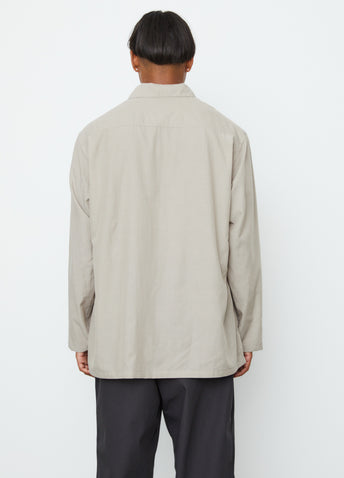 Cupro Mixed Skipper Shirt