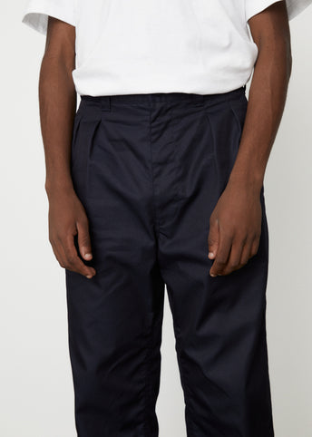 Gabardine Garment Washed Pants