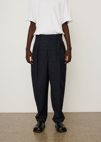 Pleated Tapered Pants