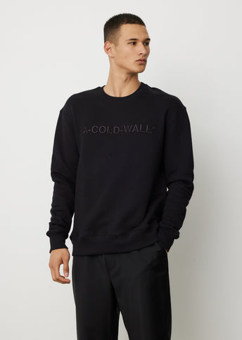 Logo Embroidered Sweatshirt