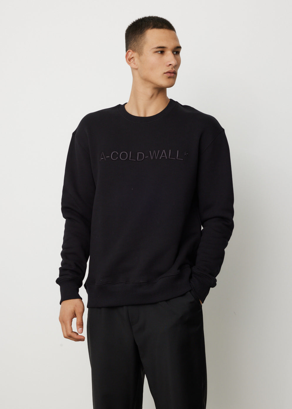 Logo Embroidered Sweatshirt