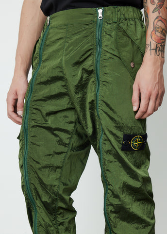 Zip Nylon Cargo Pant