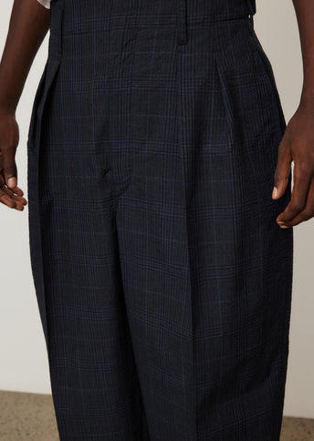 Pleated Tapered Pants