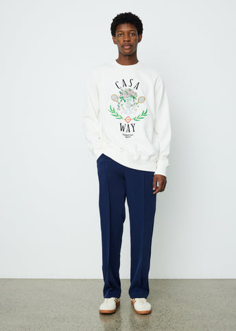 Casa Way Embroidered Sweatshirt