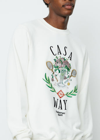 Casa Way Embroidered Sweatshirt