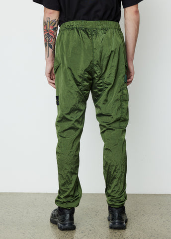 Zip Nylon Cargo Pant