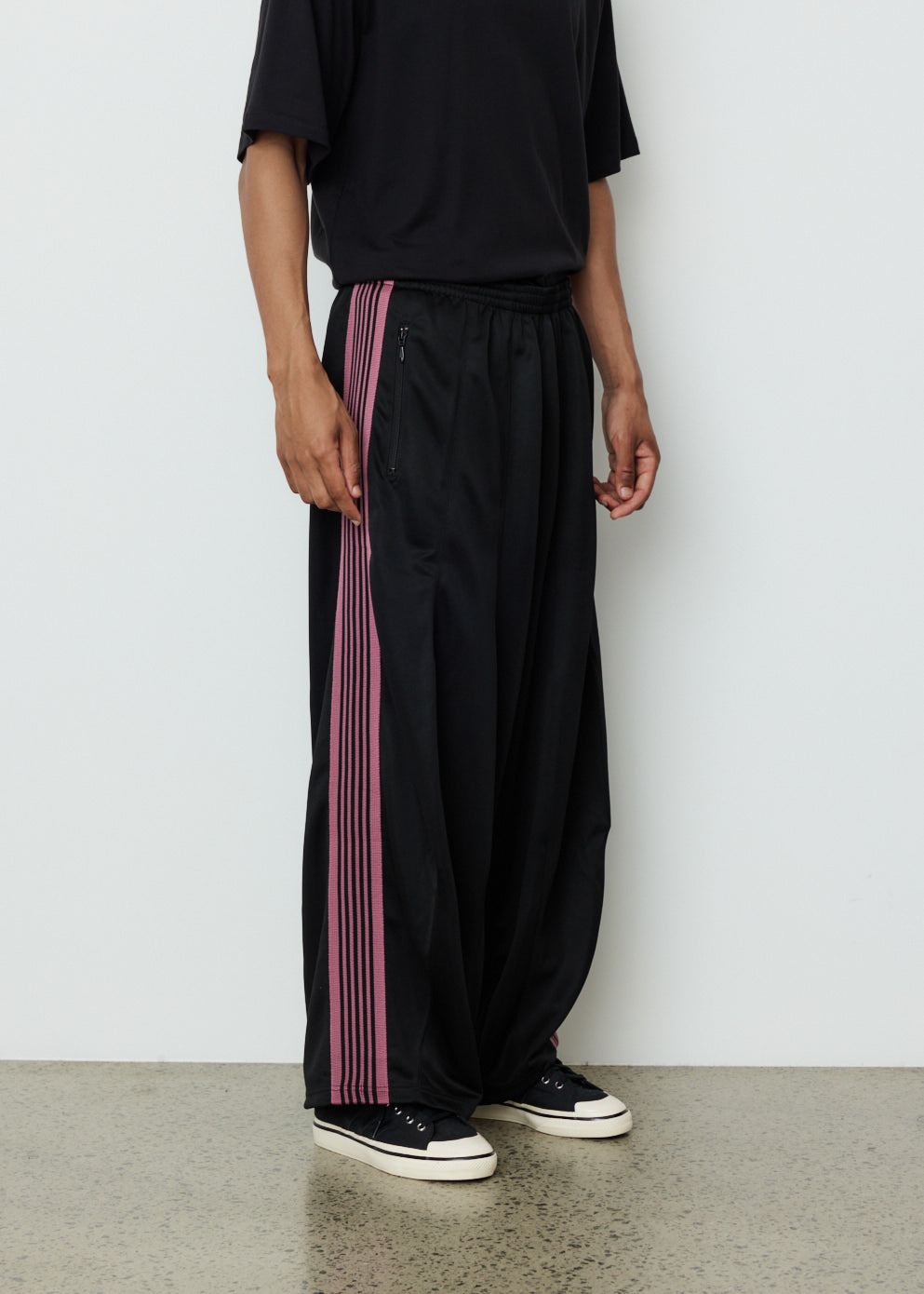 【NEEDLES】H.D. Track Pant - Poly Smooth-