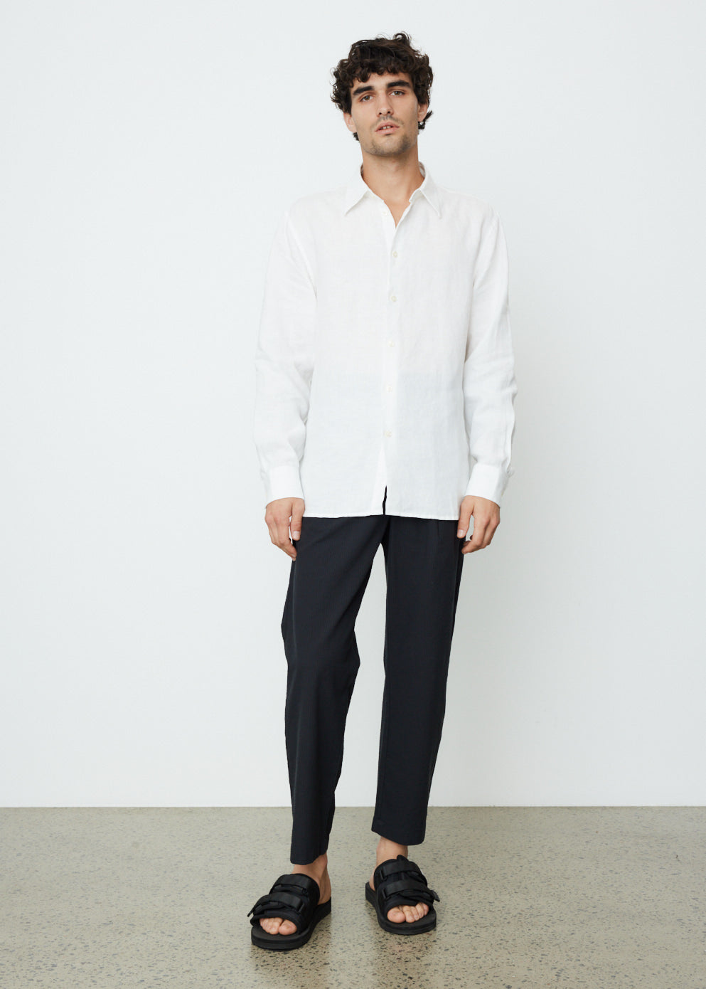 Alpha Unisex Linen Shirt