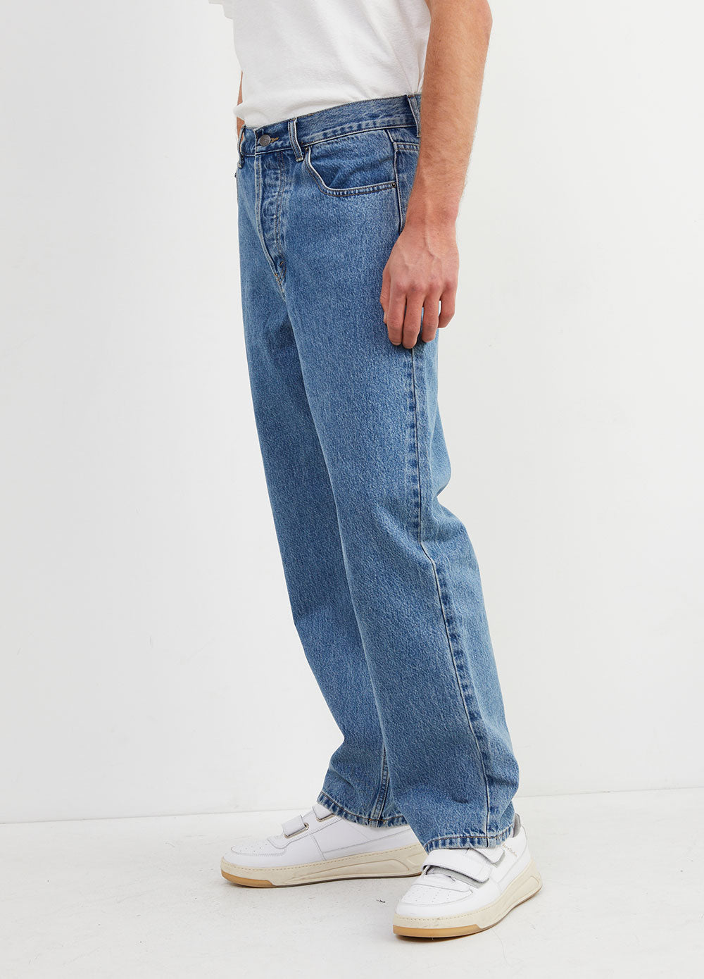 Lee RIDER CLASSIC - Straight leg jeans - classic indigo/blue denim 