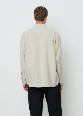 Peach Skin Linen Shirt