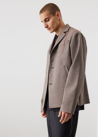 Houndstooth Blazer