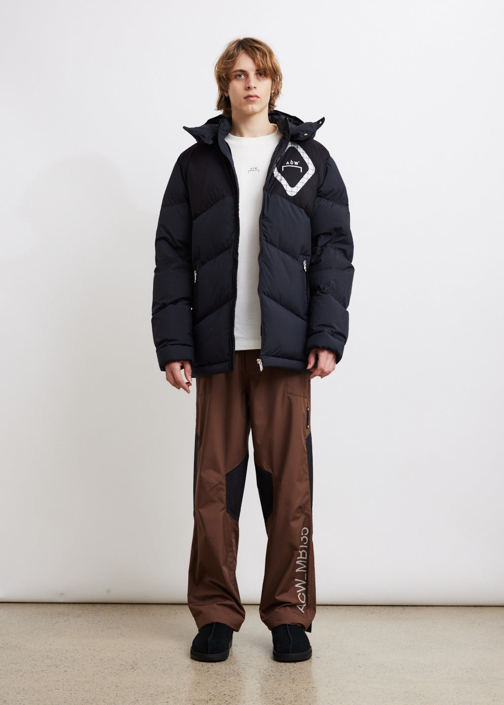 Panelled Down Jacket