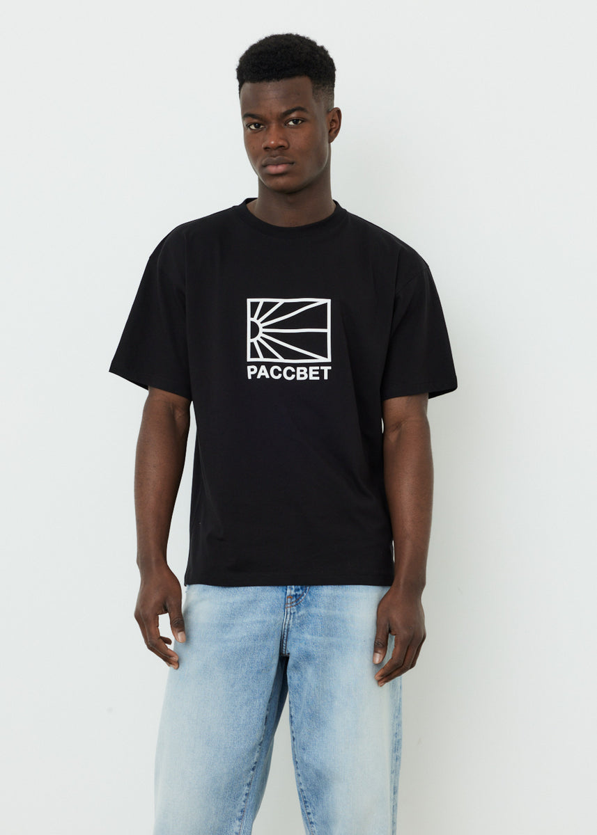 新版 激レア paccbet logo tee ブルー 初期 - トップス