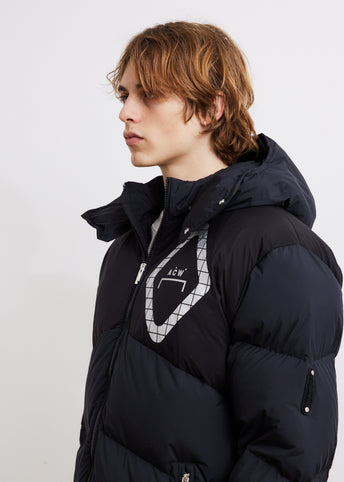 Panelled Down Jacket