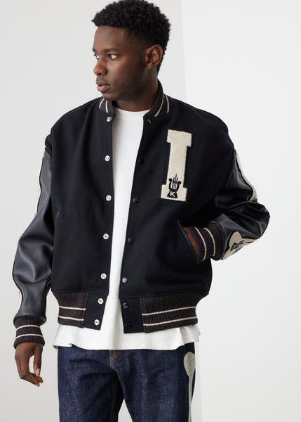 40's Wool I-Five Varsity Jacket