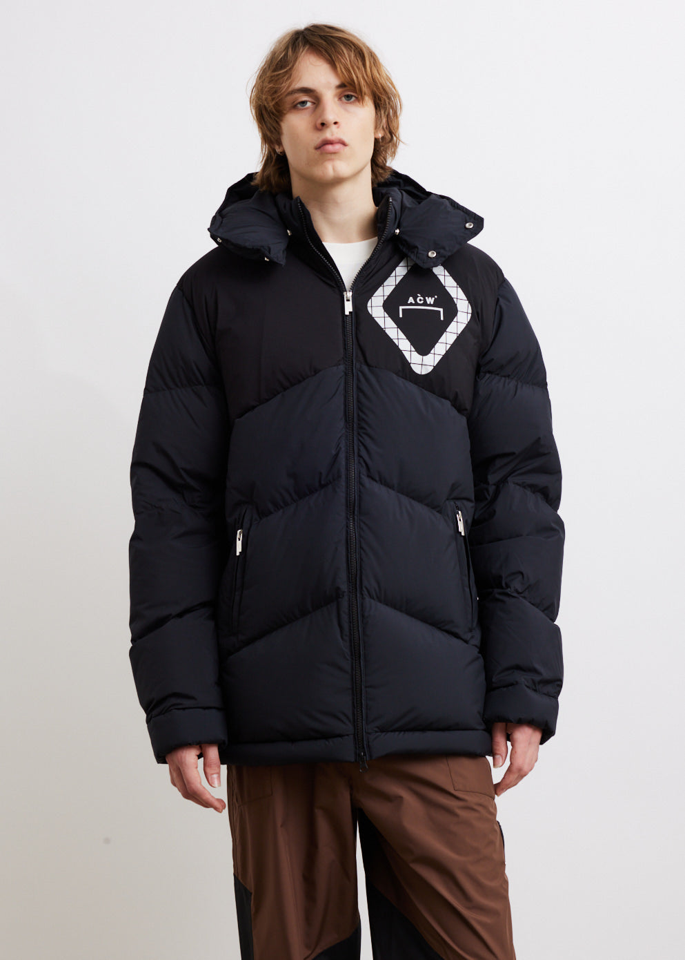 Panelled Down Jacket