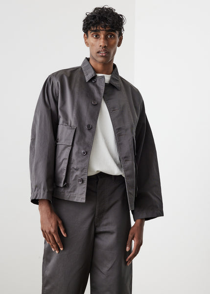 Boxy Blouson Jacket