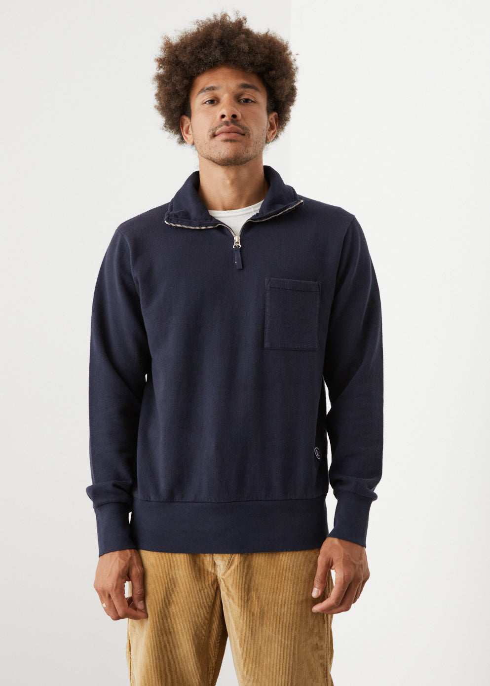 Half Zip Sweatshirt