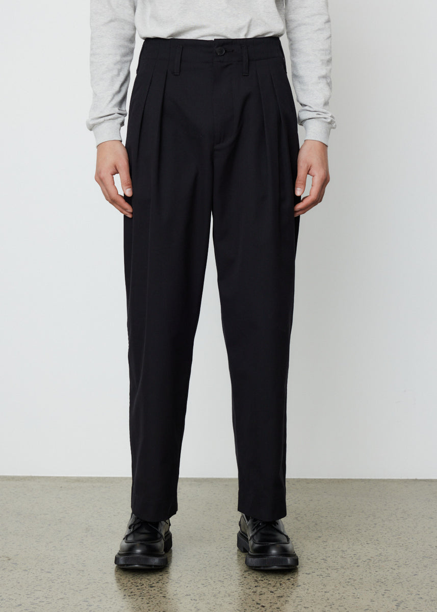 Super Fine Wool Cotton Twill Slacks