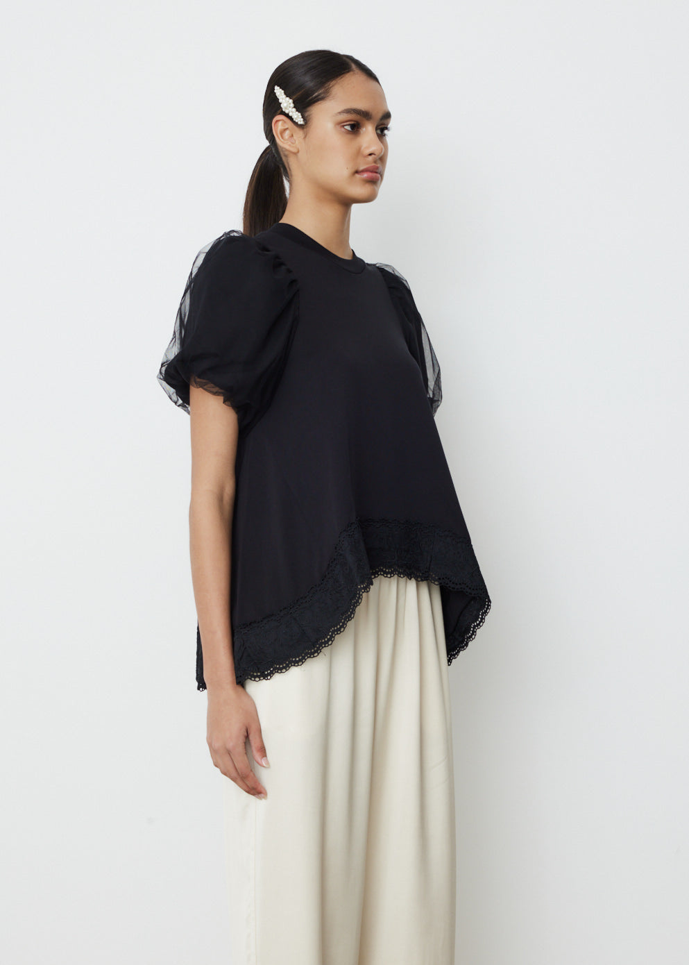 Inverted Puff Sleeve T-Shirt