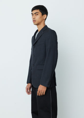 Wool Cloth 3 Button Suit