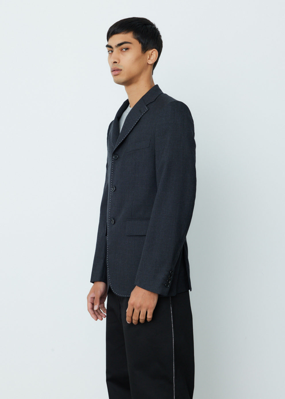 Wool Cloth 3 Button Suit