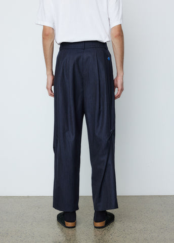 Pleated Wide Trousers