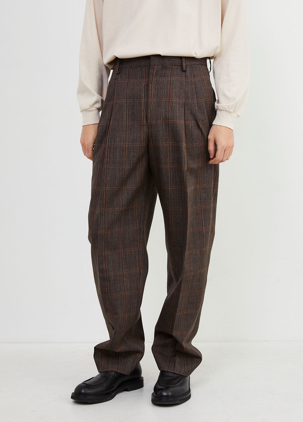 Wide Wool Slacks