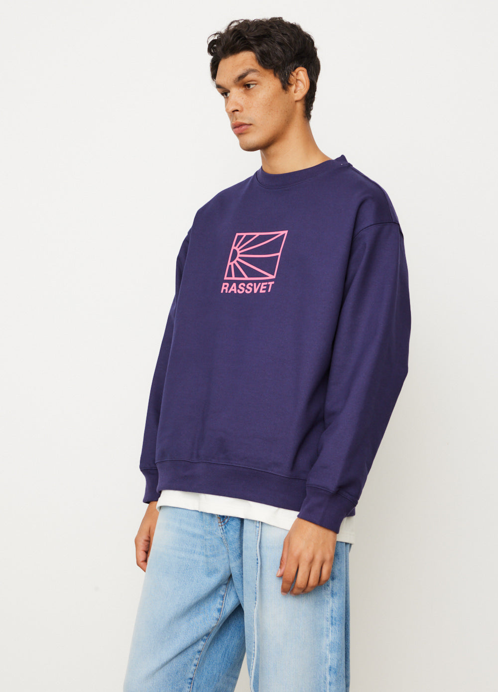 Logo Knit Sweatshirt