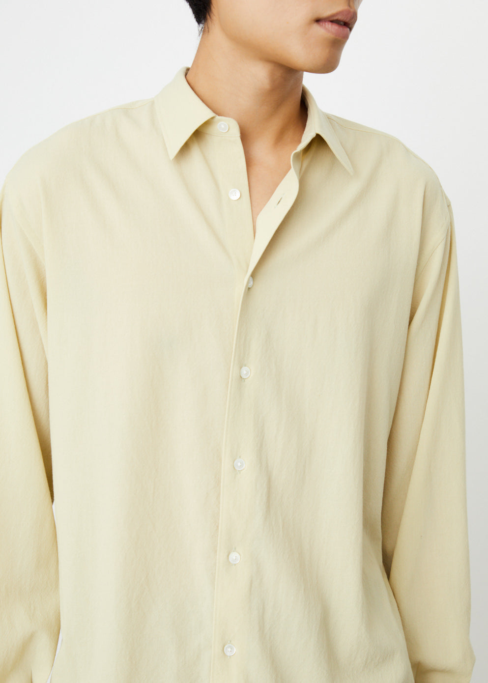 Hard Twist Wool Viyella Shirt