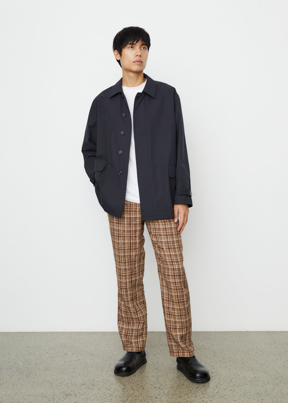 Finx Hard Twist Gabardine Blouson