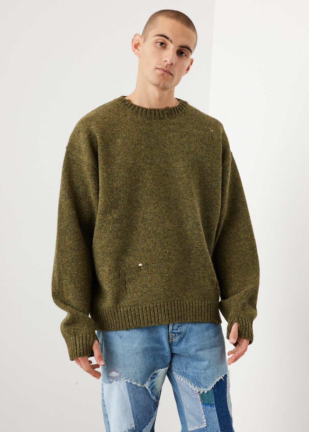 Wool Smiley Sweatshirt