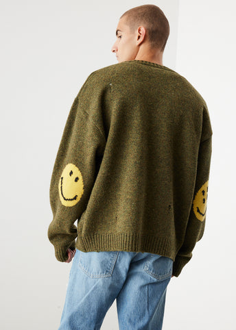 Wool Smiley Sweatshirt