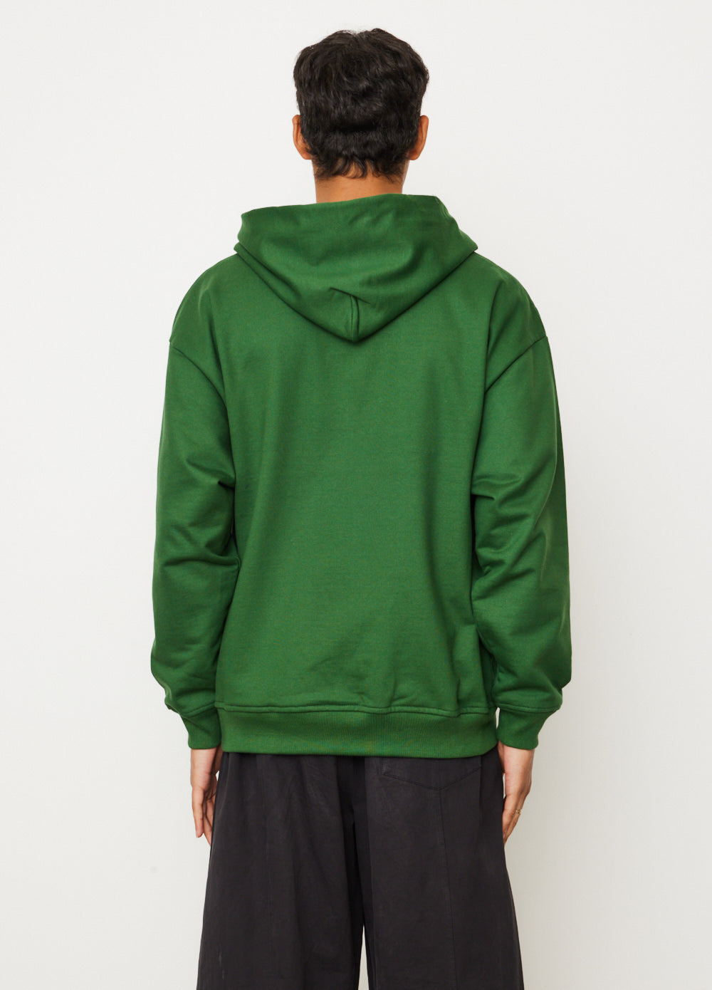 Logo Zipped Knit Hoodie