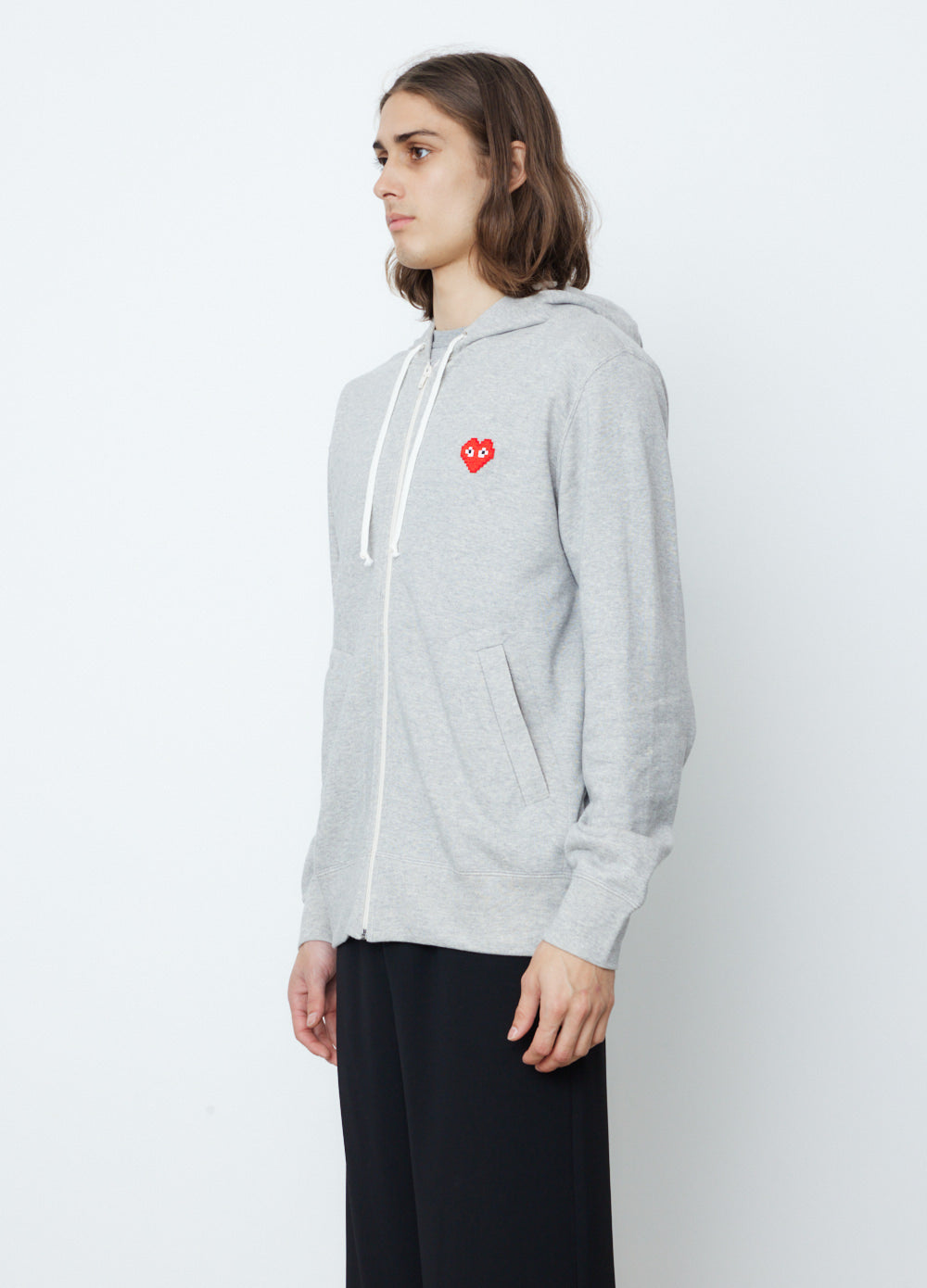 T326 Pixel Heart Hoodie